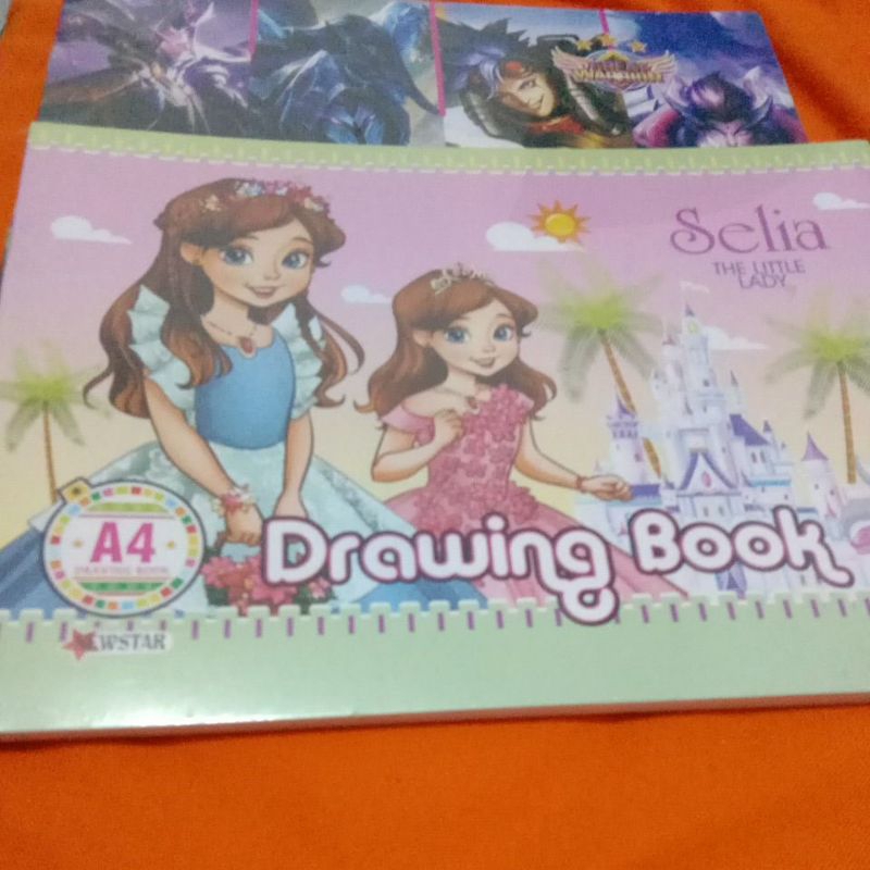 

BUKU GAMBAR KARAKTER DRAWING BOOK A4
