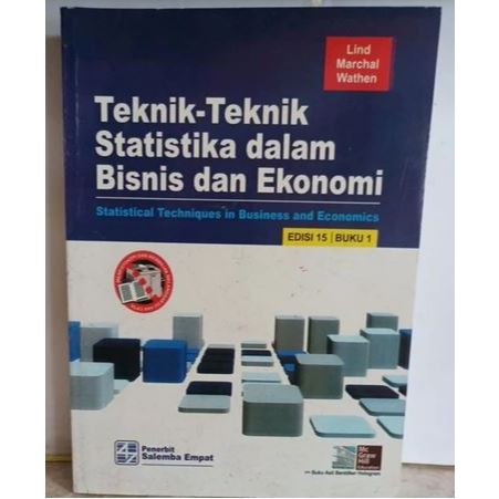 

buku teknik statistika dalam bisnis dan ekonomi edisi 15