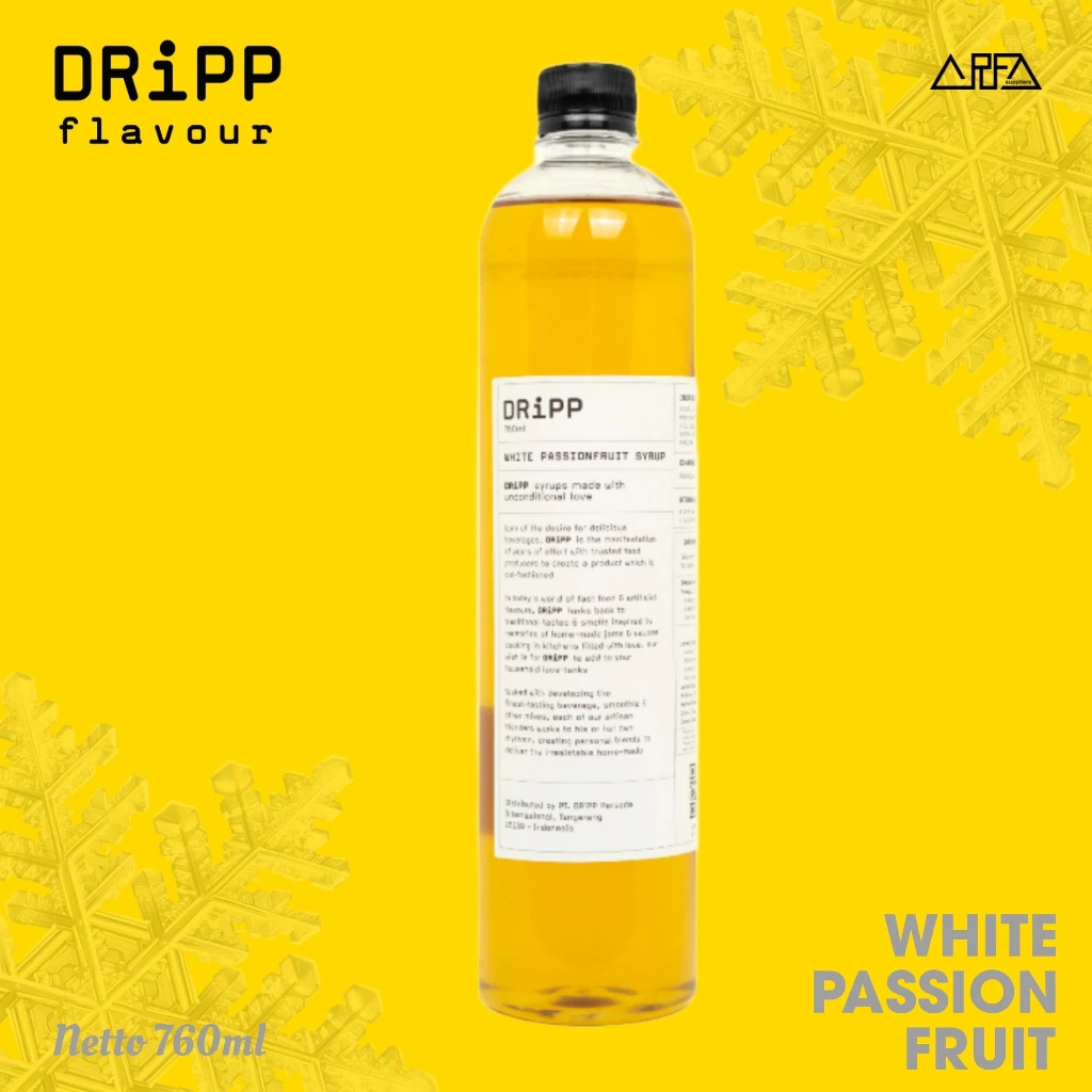 

Sirup Dripp White Passion Fruit