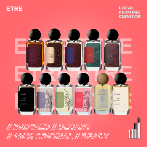 [DECANT] ETRE Santal Bergamia Bouquet De Joie Fleur De Chance Force D Ame Volcanique Intense