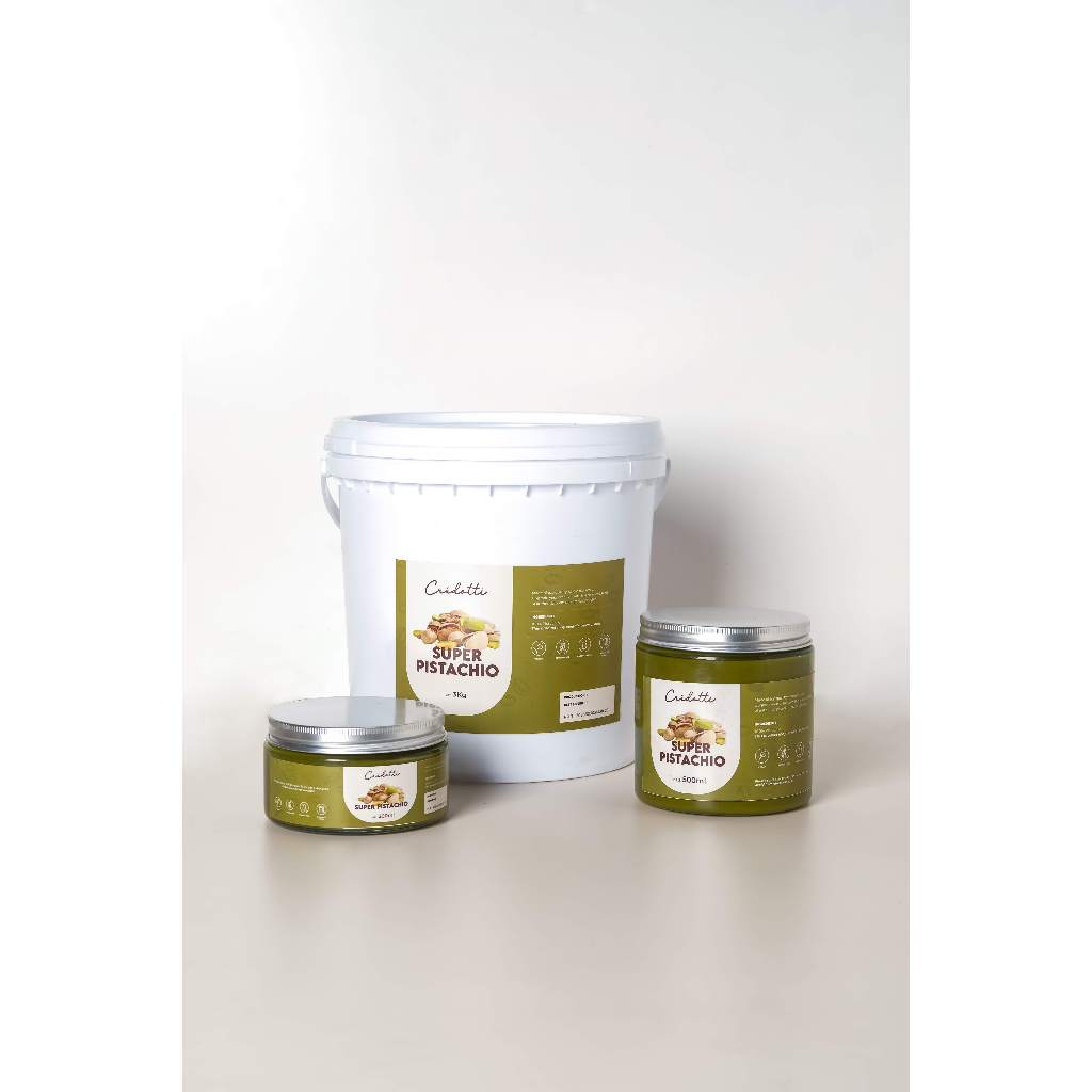 

QH CREDOTTI Super Pistachio Paste 200gr 500gr Pasta Pure Tanpa Campuran