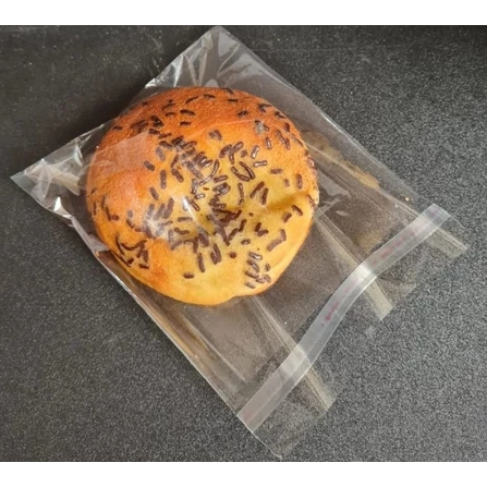 Opp 13x13 Opp Lem Roti opp kemasan Roti Pie Donat Rekat Souvenir Cookies