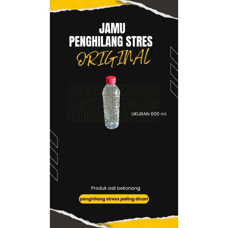 

penghilang stress 600ml