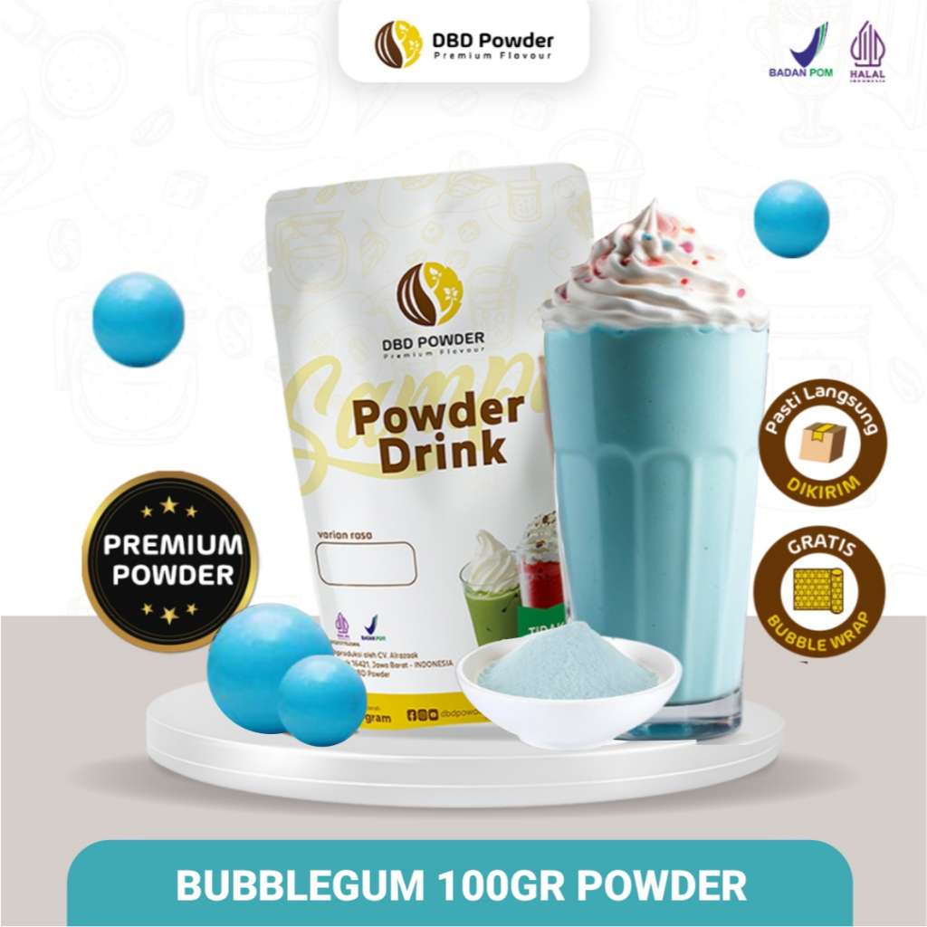 

Bubuk Minuman Bubblegum 100 Gram - Powder Bubblegum 100 Gram