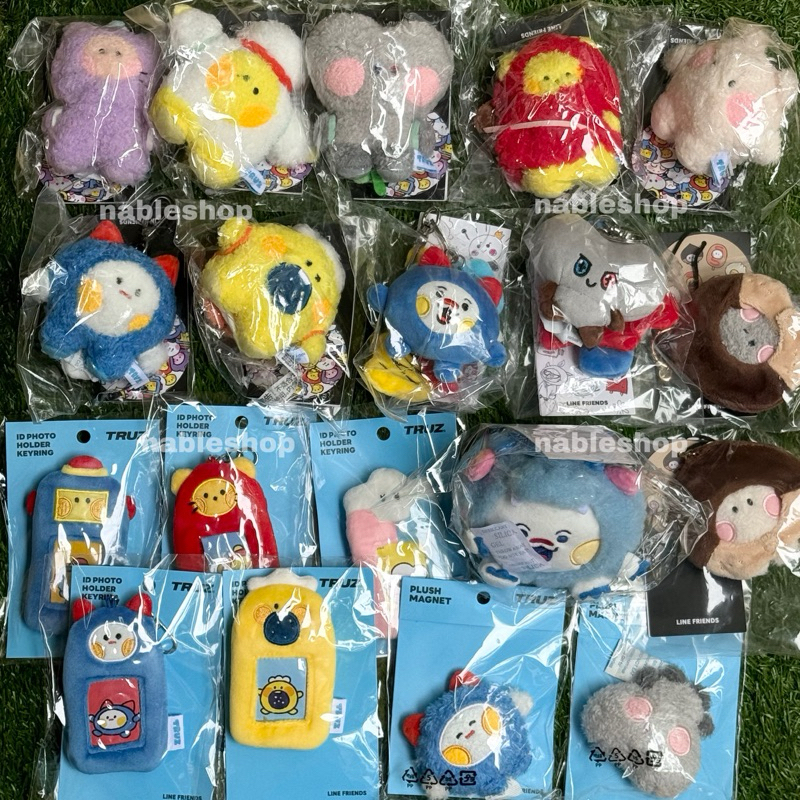 [READY STOCK] TRUZ BC MININI ID HOLDER PLUSH MAGNET POUCH PHOTOCARD HOLDER CHILLI ROMY BONBON YOCHI 