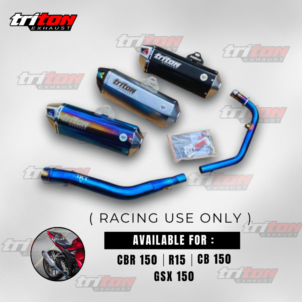 knalpot r15 v3 Cb150 cbr 150r k45r Full System Adem Type Xr5 Free Peredam Original Triton
