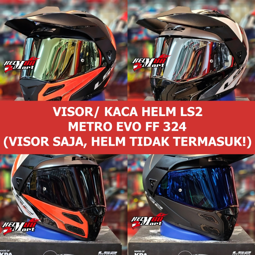 Visor LS2 FF324 Metro Evo - Kaca Helm LS2 Visor Helm LS2 Metro FF 324