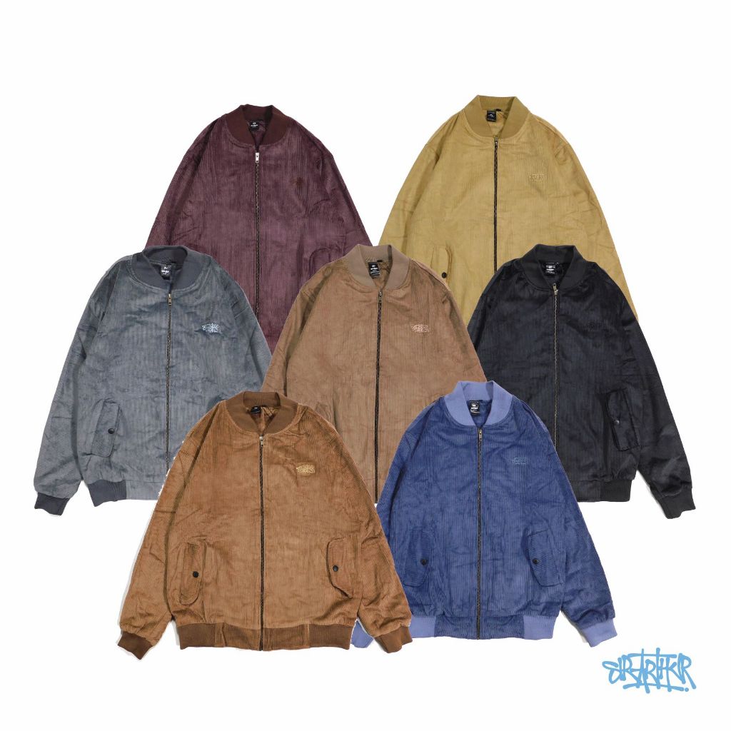 SIR ARTHUR - RAFAN Harrington Jacket Corduroy Unisex Pria Wanita