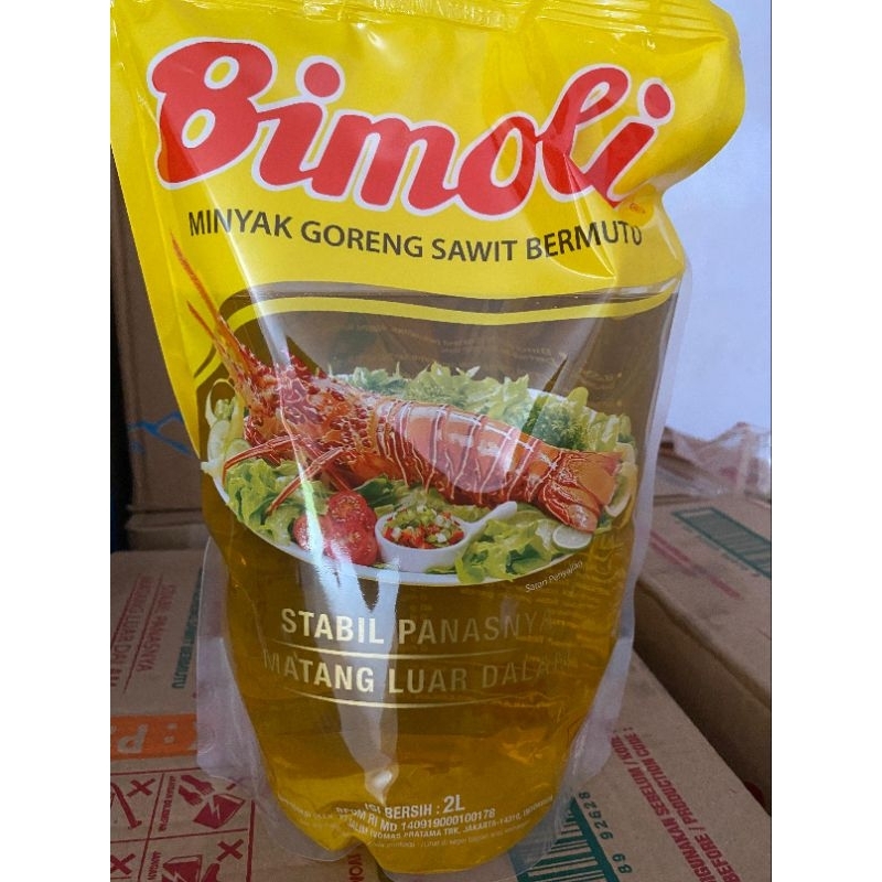 

Minyak goreng bimoli 2Liter ( 1dus isi 6pcs)