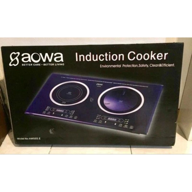 TERMURAH AOWA INDUCTION COOKER 2 TUNGKU AW55SE - GARANSI RESMI