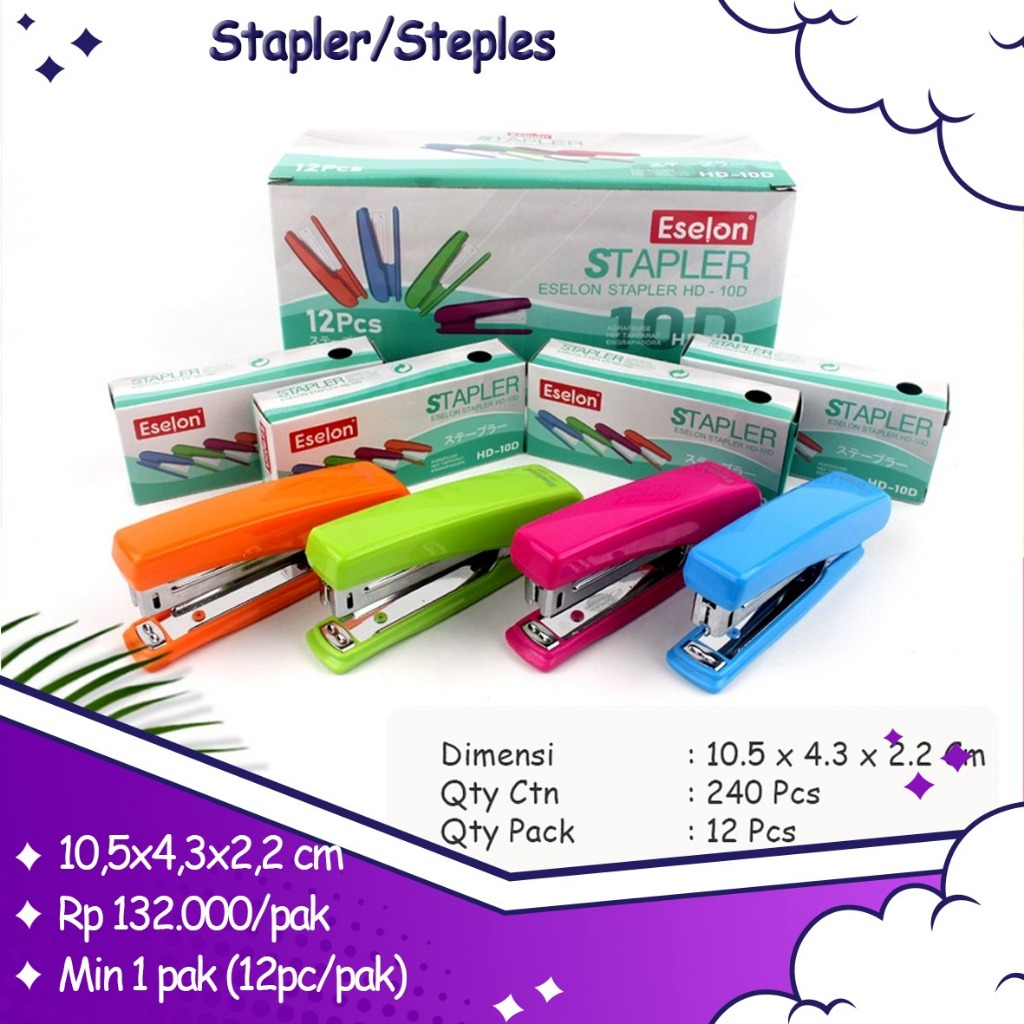 

Stapler ESELON, Alat Staples Eselon