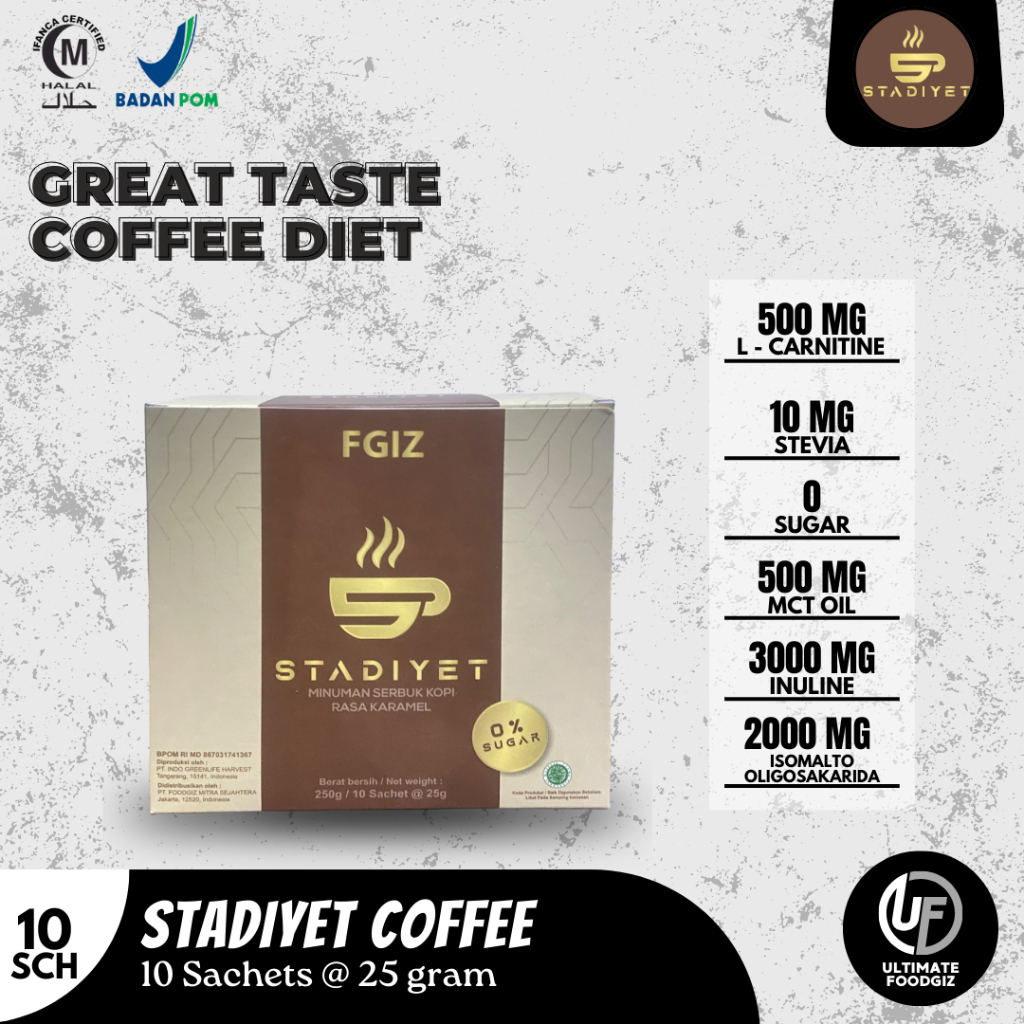 

STADIYET COFFEE BOX 10 SACHET