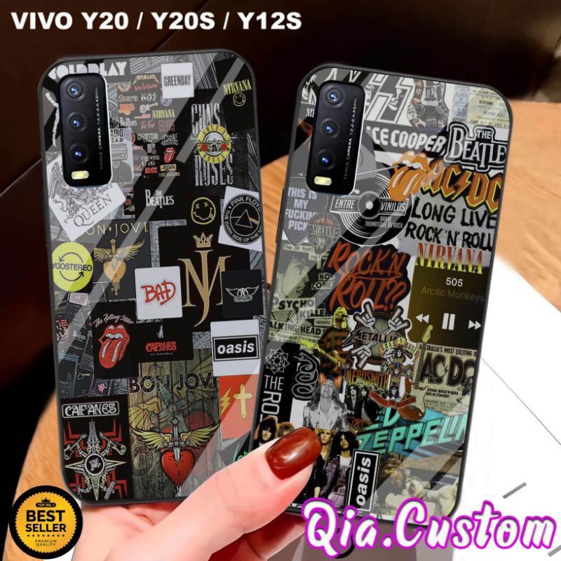 Promo Case Glossy Vivo Y20 Y20s Y12s Terbaru , Case Glossy Kilau Vivo Y20 Y20s Y12s , pelindung Hp V