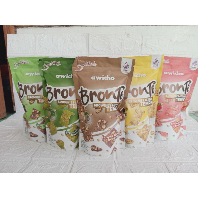 

BRONTE ,Brownies Tempe kering, snack kekinian, makanan riangan, oleh oleh khas ngawi, brownies kering