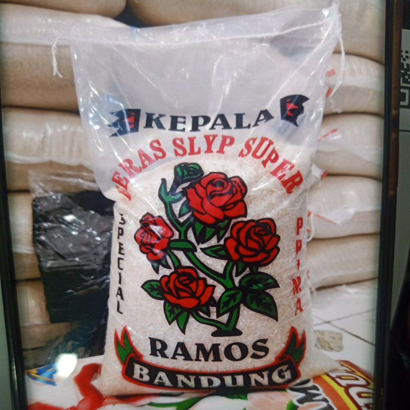 

Beras merek Bunga Bandung 5kg