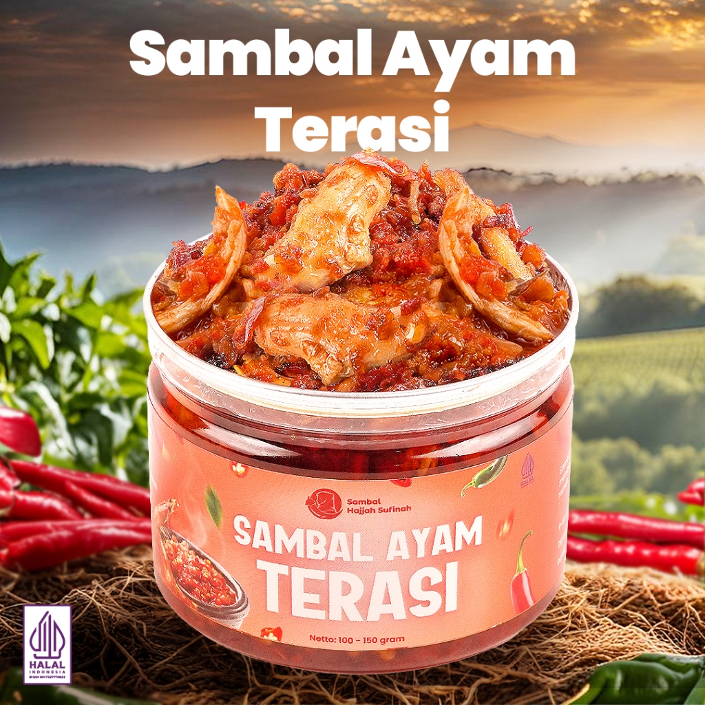 

Sambal Ayam Terasi / Sambal Hajjah Sufinah