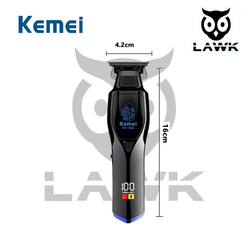 KEMEI KM-1556 Professional Hair Trimmer Cordless Trimmer KEMEI 1556 KM1556