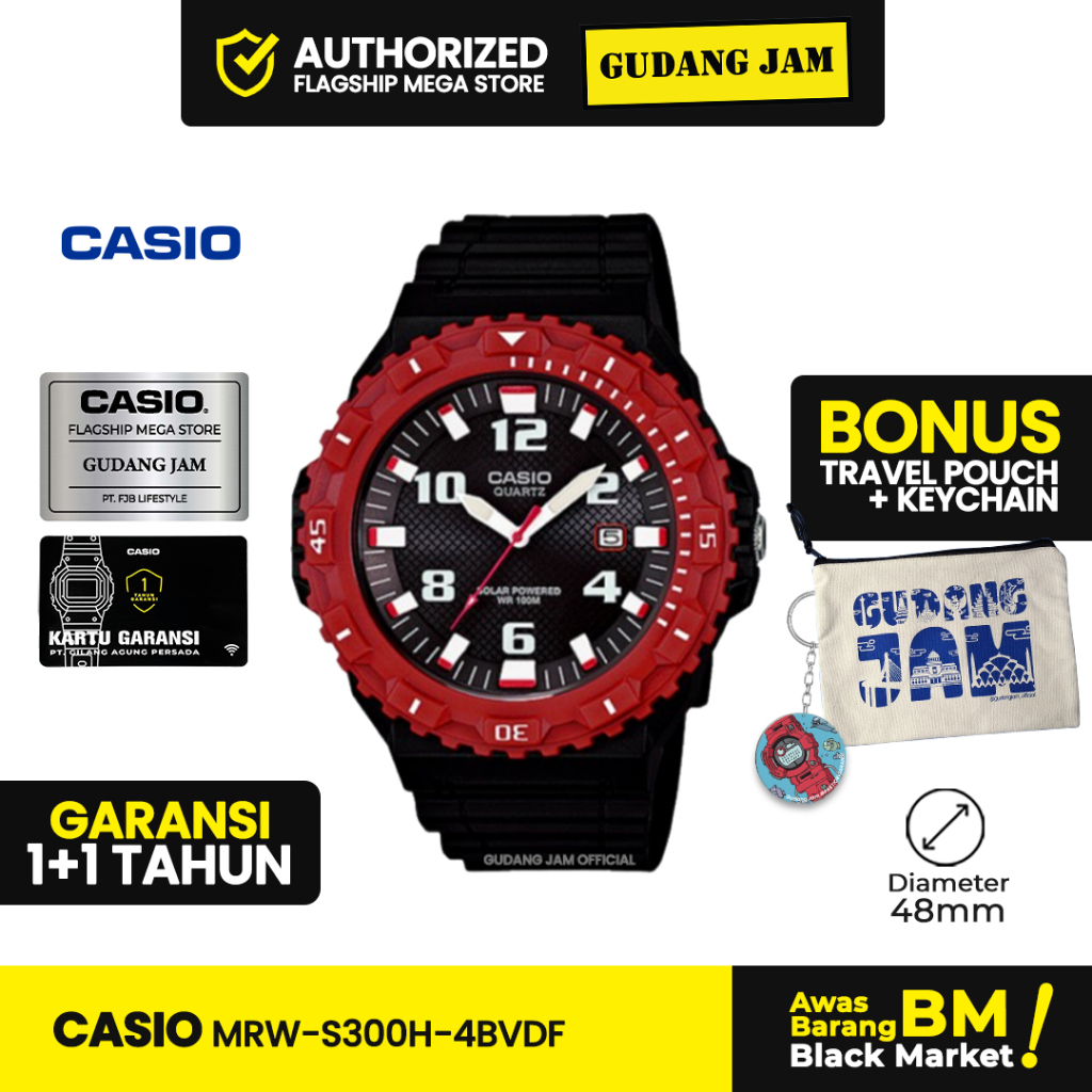 Jam Tangan Casio MRW-S300H-4BVDF MRW-S300H MRW-S300 MRWS300H MRW S300H