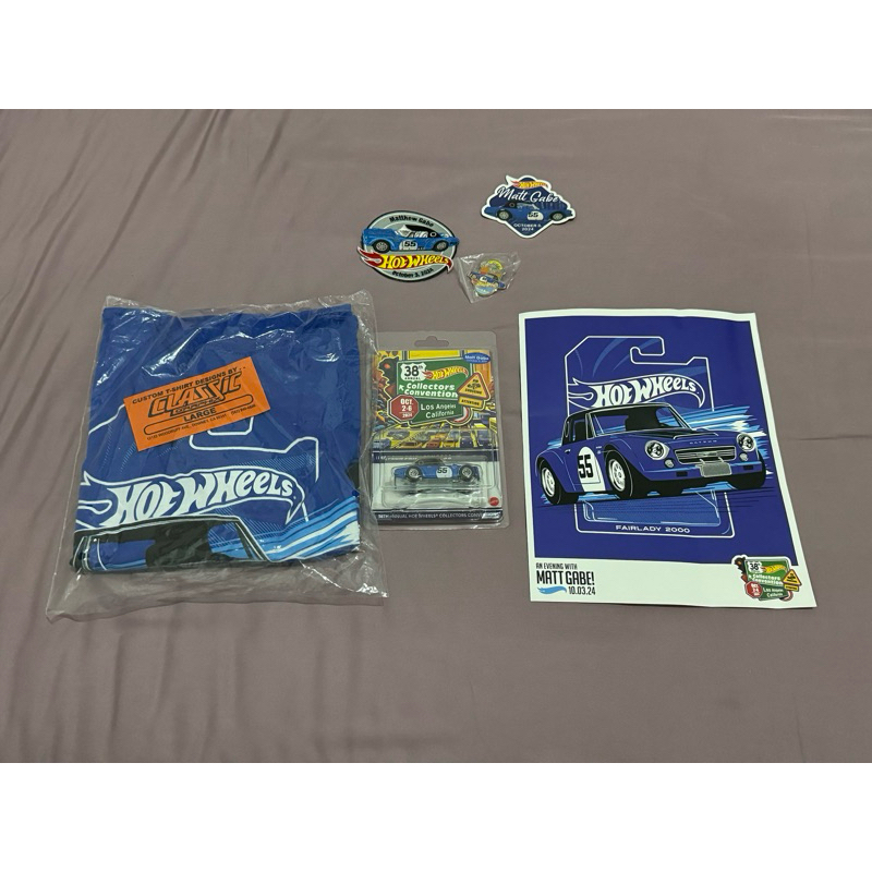 hotwheels fairlady 2000 LA convention dinner sticker