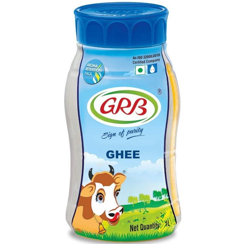

Minyak Samin GRB Pure Ghee 500ml/ Pure Ghee GRB 500ml