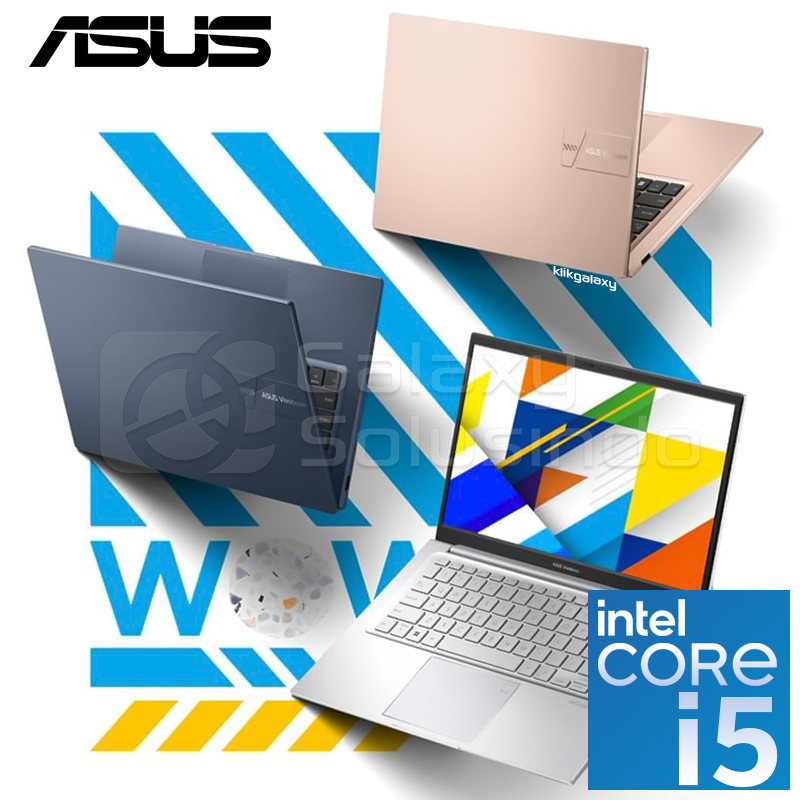 Asus Vivobook 14 A1404ZA Intel Core i5-1235U 512GB SSD 8GB RAM Intel UHD Graphic Notebook Laptop