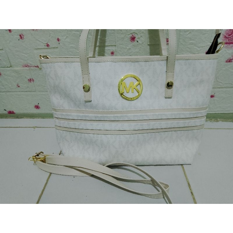 Tas MK hand bag dan selempang berbahan kulit