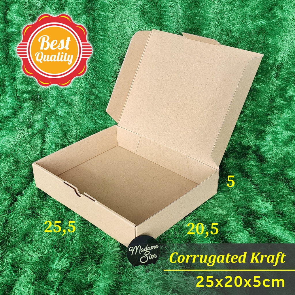 

BOX PACKING - KOTAK - KARDUS - DUS 25x20x5 (ISI : 10 PCS)
