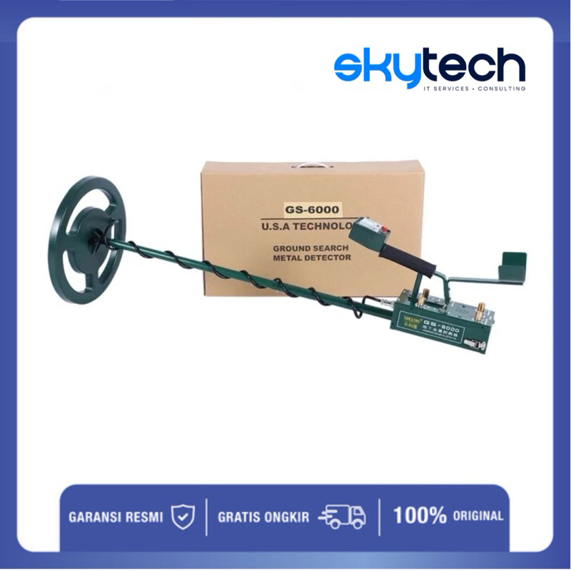 Tianlilong GS6000 metal detector gold locator underground treasure