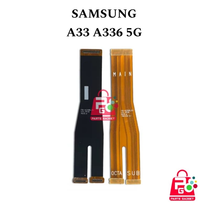 Flexible Mainboard Samsung A33 5G A336 Flexi Penghubung Board Mesin