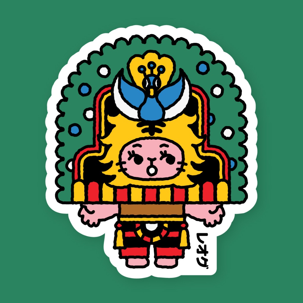 

Sticker Kewpie Reog Ponorogo