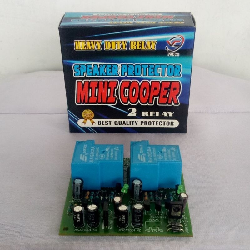 KIT SPEAKER PROTEKTOR 2 RELAY BY VACCO