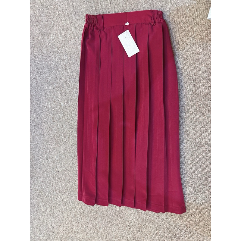 Rok Merah Sekolah SD Denan Bahan Sunwash / Twist / Licin