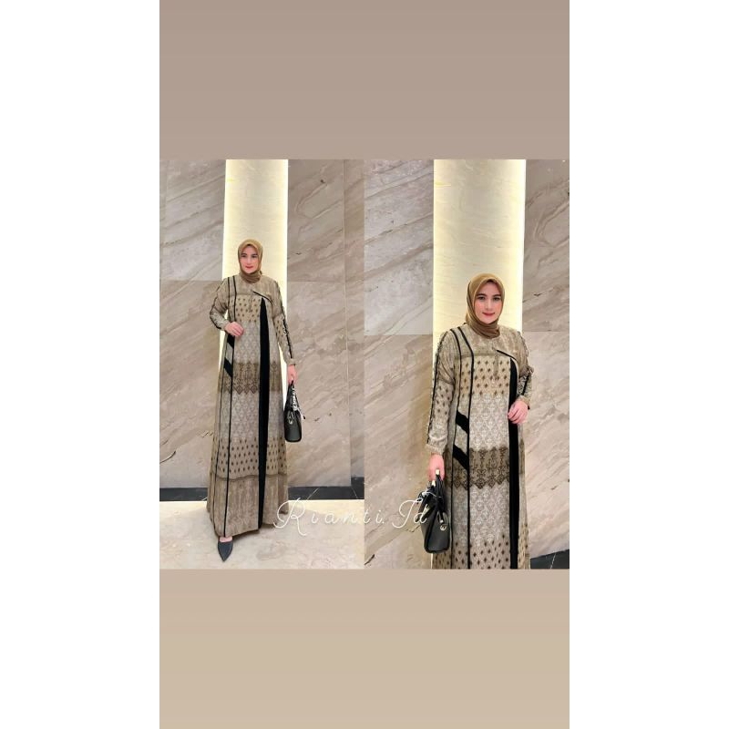 Rianti dress Gamis rianti.id campuran termurah cantik premium ready stock cod
