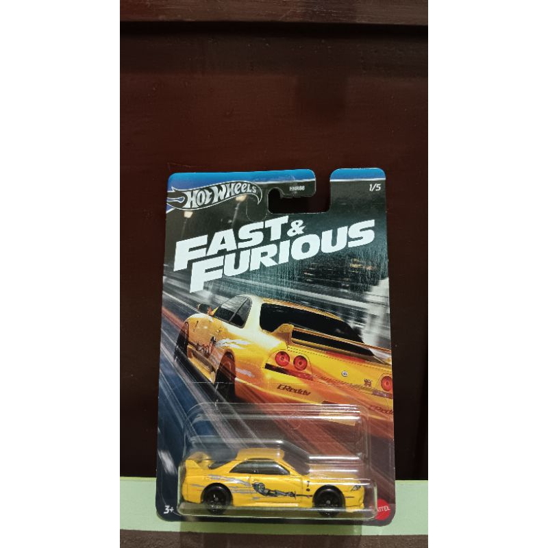 HotWheels Fast & Furious Nissan Skyline GT-R (BCNR33)