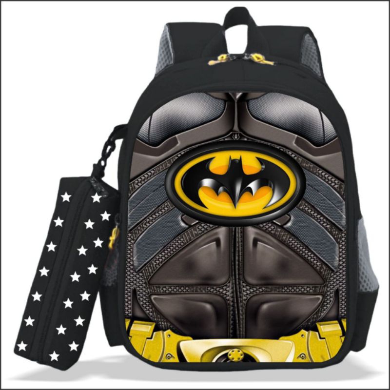 BATMAN  tas karakter anak / Tas anak laki laki / tas anak sekolah