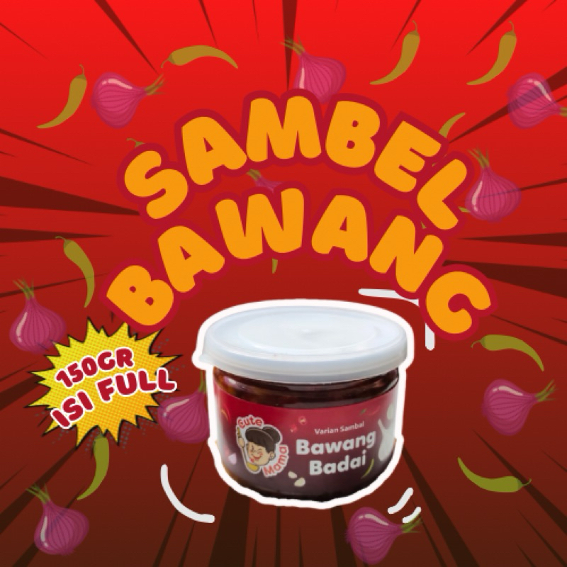 

Sambel Cute Mama - Sambel Bawang / 150gram - 100% Halal