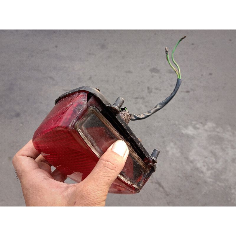 lampu stopan Tiger lama original