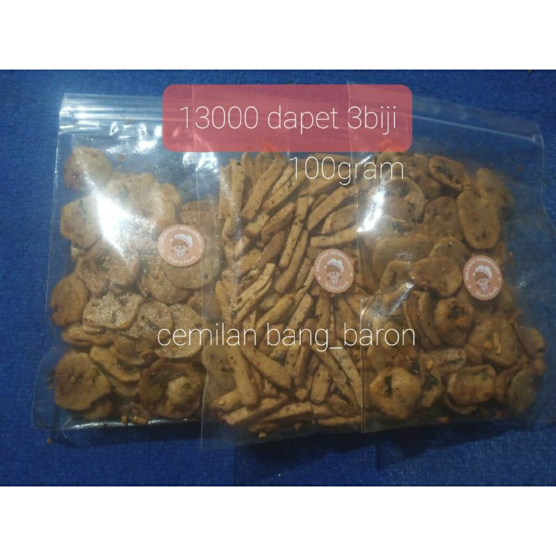 

basreng viral stik dan koin pedas daun jeruk 100gram