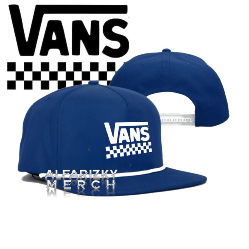 VANS | Topi Snapback Classic Fashion - Topi Snapback Oldskool Klasik - Rope Hat Caps Casual Vintage