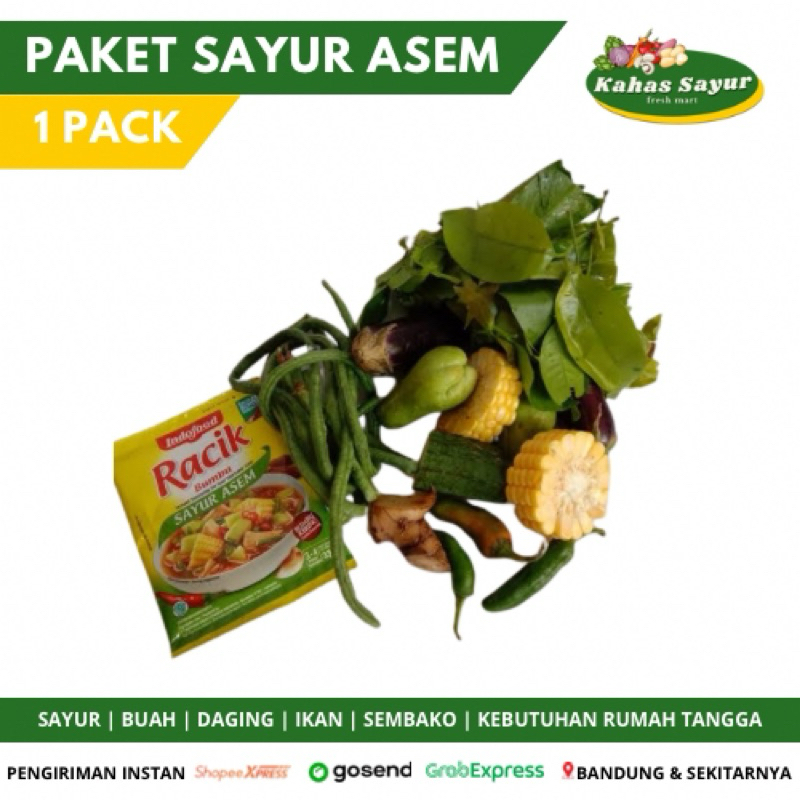 

Paket Sayur Asem Racik Instan Siap Masak