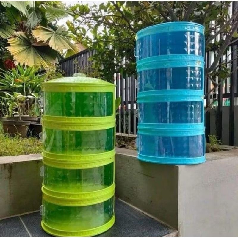 TUDUNG SAJI PXTON SUSUN 4 MOTIF DIAMOND