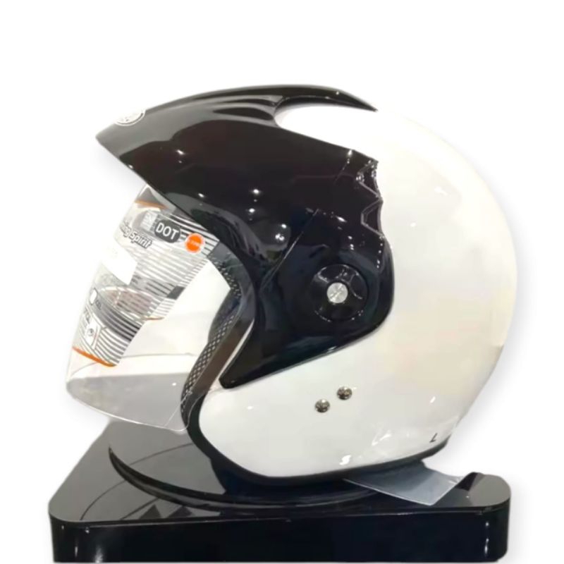 HELM INK CX 390 KLASIK BATMAN HALFFACE INK MALANGAN