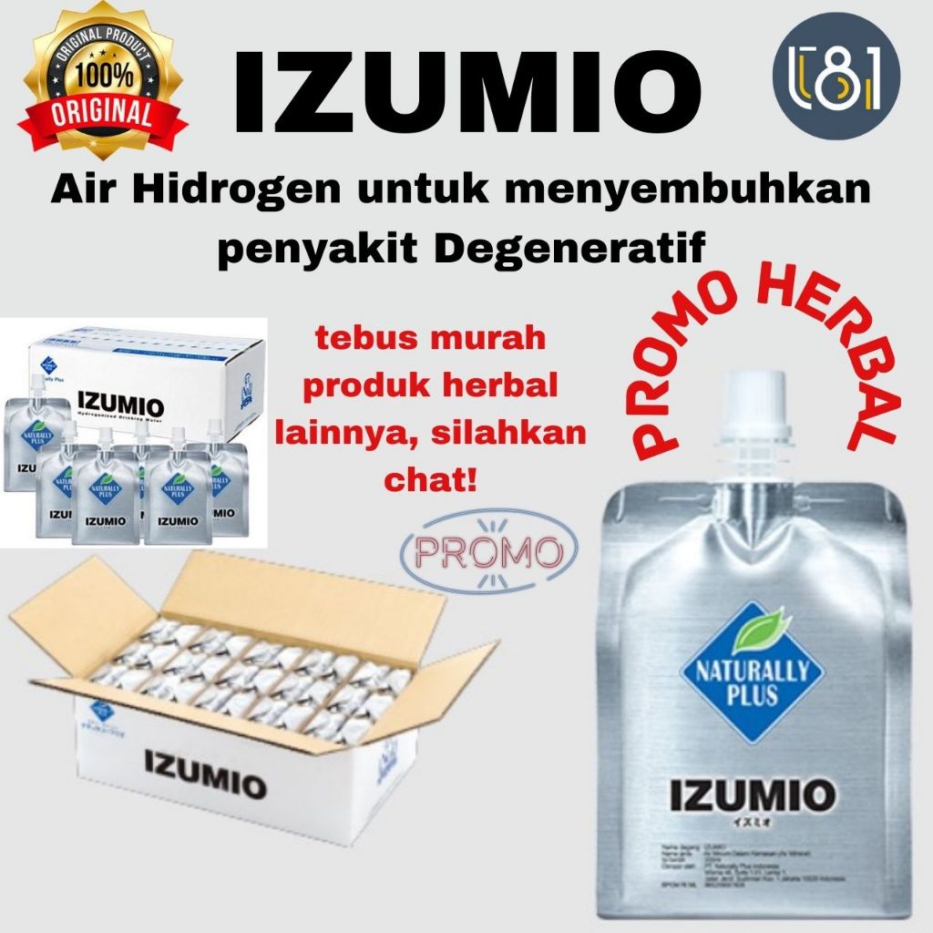 PROMO TERBARU IZUMIO 1 Sachet