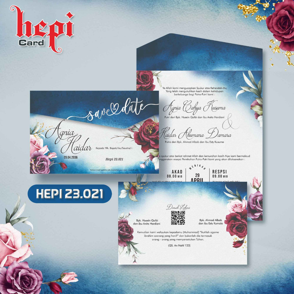 Blangko Undangan Hepi 021