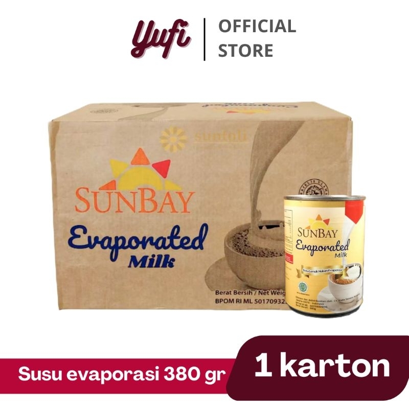 

Sunbay Susu Evaporasi 1 Dus Isi 48 Kaleng