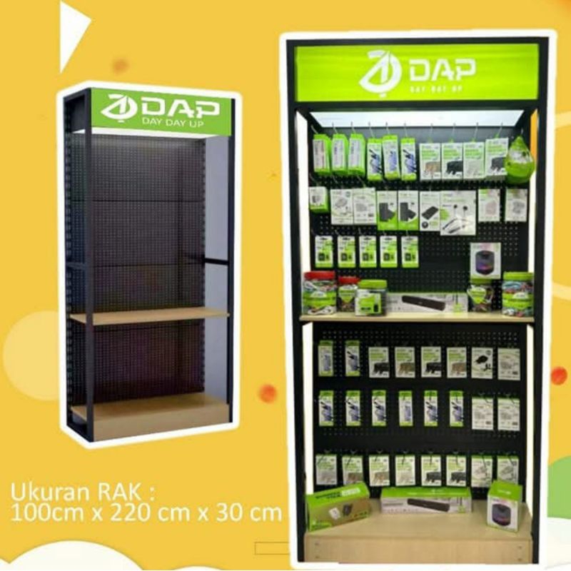 Rak Display aksesoris handphone