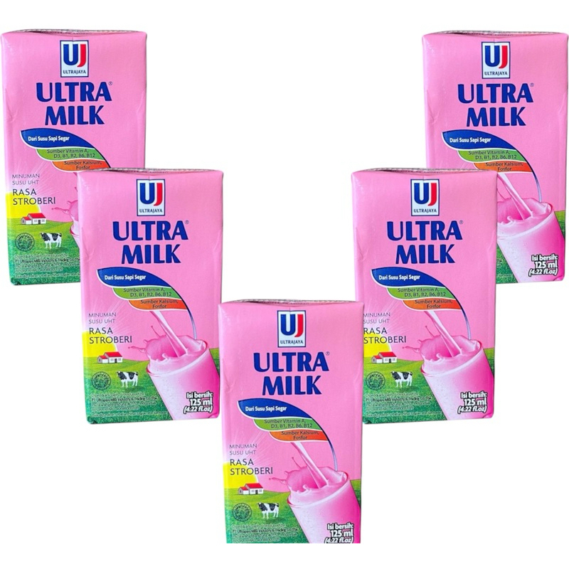 

Ultra Milk Stroberi 125 ml - ( 5 pcs )
