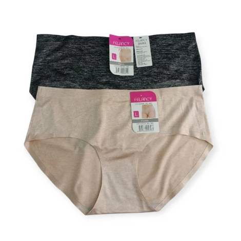 CELANA DALAM SEAMLESS PANTY FELANCY 075-050008 008 075-050007 007 BLK BRN SIZE L XL