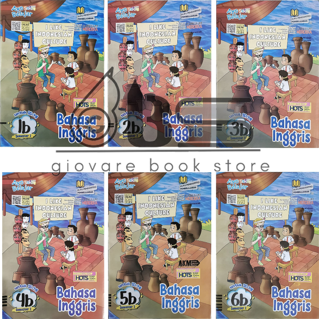 LKS BAHASA INGGRIS KELAS 1 2 3 4 5 6 PUTRA NUGRAHA GRAHA PUSTAKA ORIGINAL | LKS BAHASA INGGRIS SD