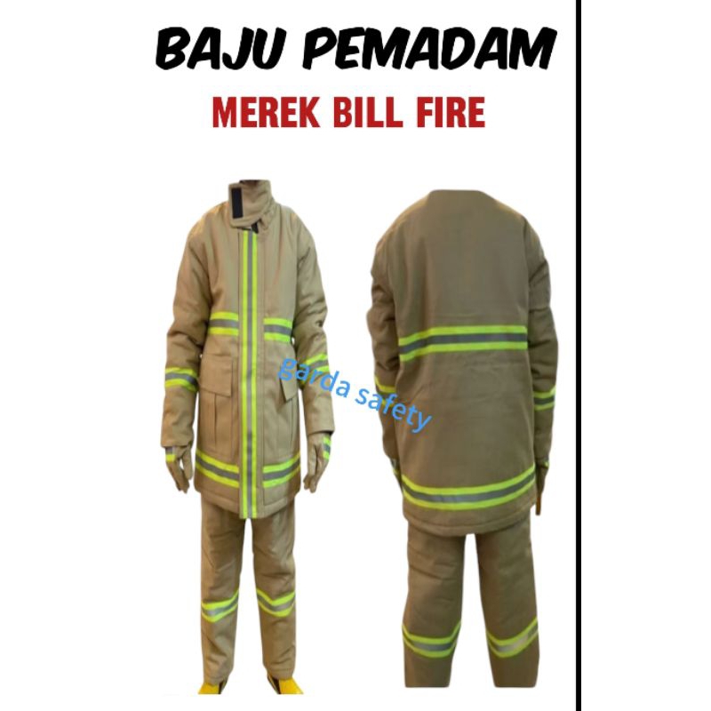BAJU PEMADAM KEBAKARAN MURAH / BAJU PEMADAM MURAH / BAJU PEMADAM / SETELAN PEMADAM / BAJU TAHAN API 